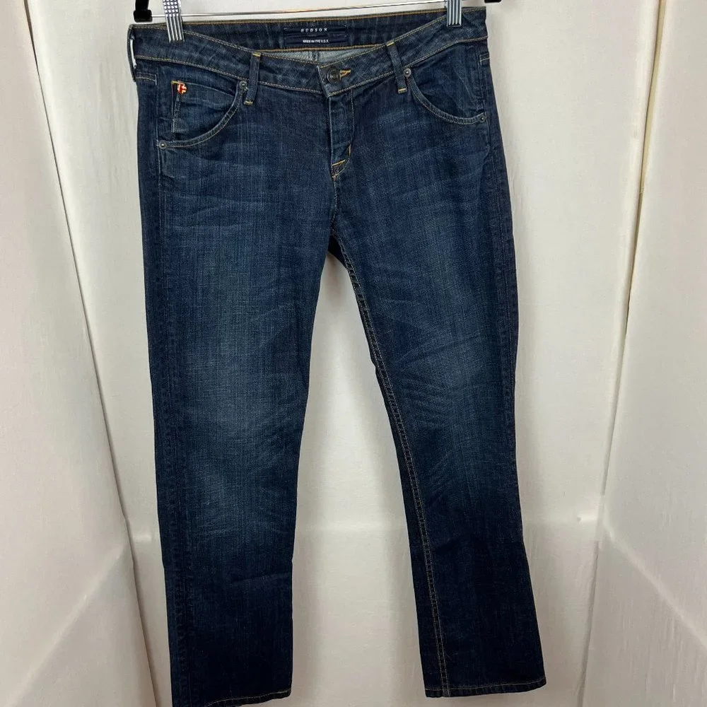 Hudson Straight Leg Dark Wash Jean‎ Size 29 Style No W429DHK